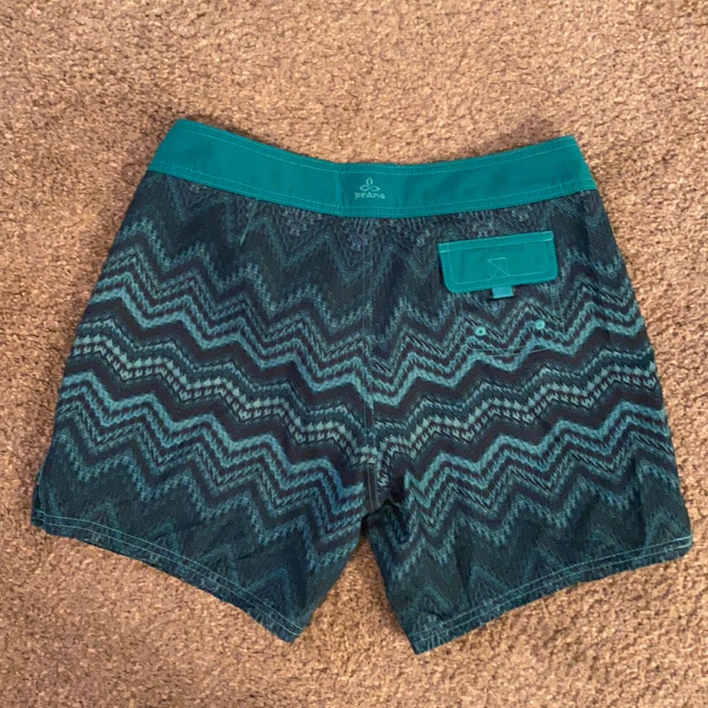 Prana women’s surf shorts.